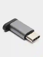 Адаптер Micro - Type-C  (T2 J0056), графитовый