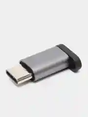 Адаптер Micro - Type-C  (T2 J0056), графитовый