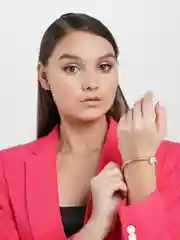 Браслет круглый с декоративным фрагментом, 20 см