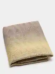 Тюль "Крупная сетка" Зелено-желтый