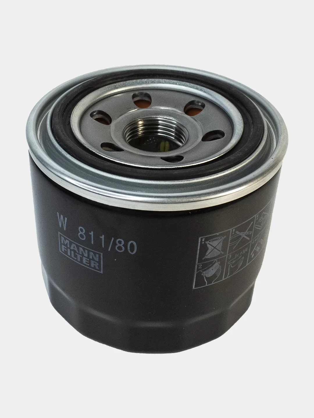 Масляный фильтр Киа / Хендай , Kia / Hyundai , Mann-filter W811/80