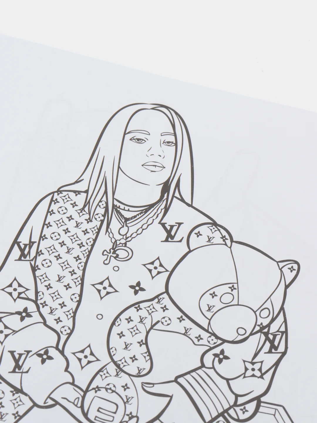 Billie Eilish. Люби, раскрашивай, рисуй