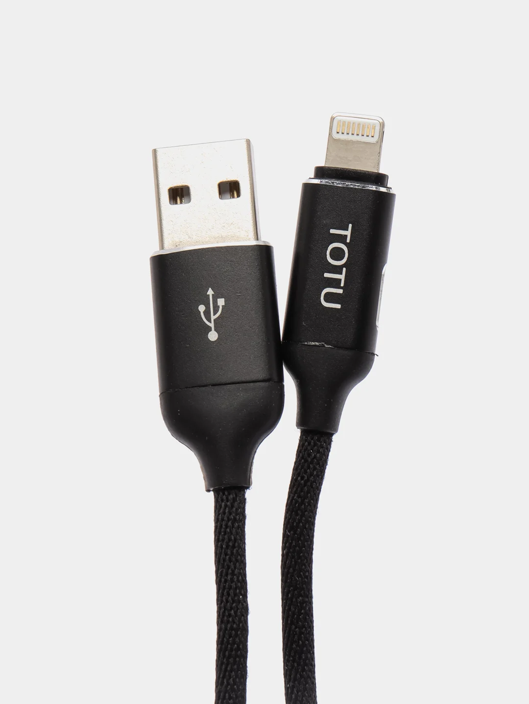 Кабель Iphone 5/6/7 Totu черный 1,2м, BLA-032