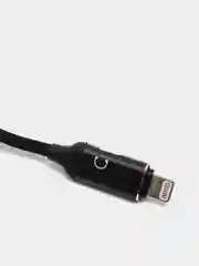 Кабель Iphone 5/6/7 Totu черный 1,2м, BLA-032