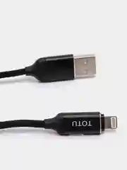 Кабель Iphone 5/6/7 Totu черный 1,2м, BLA-032
