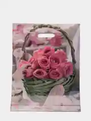 Белый пакеты подарочные полиэтиленовые