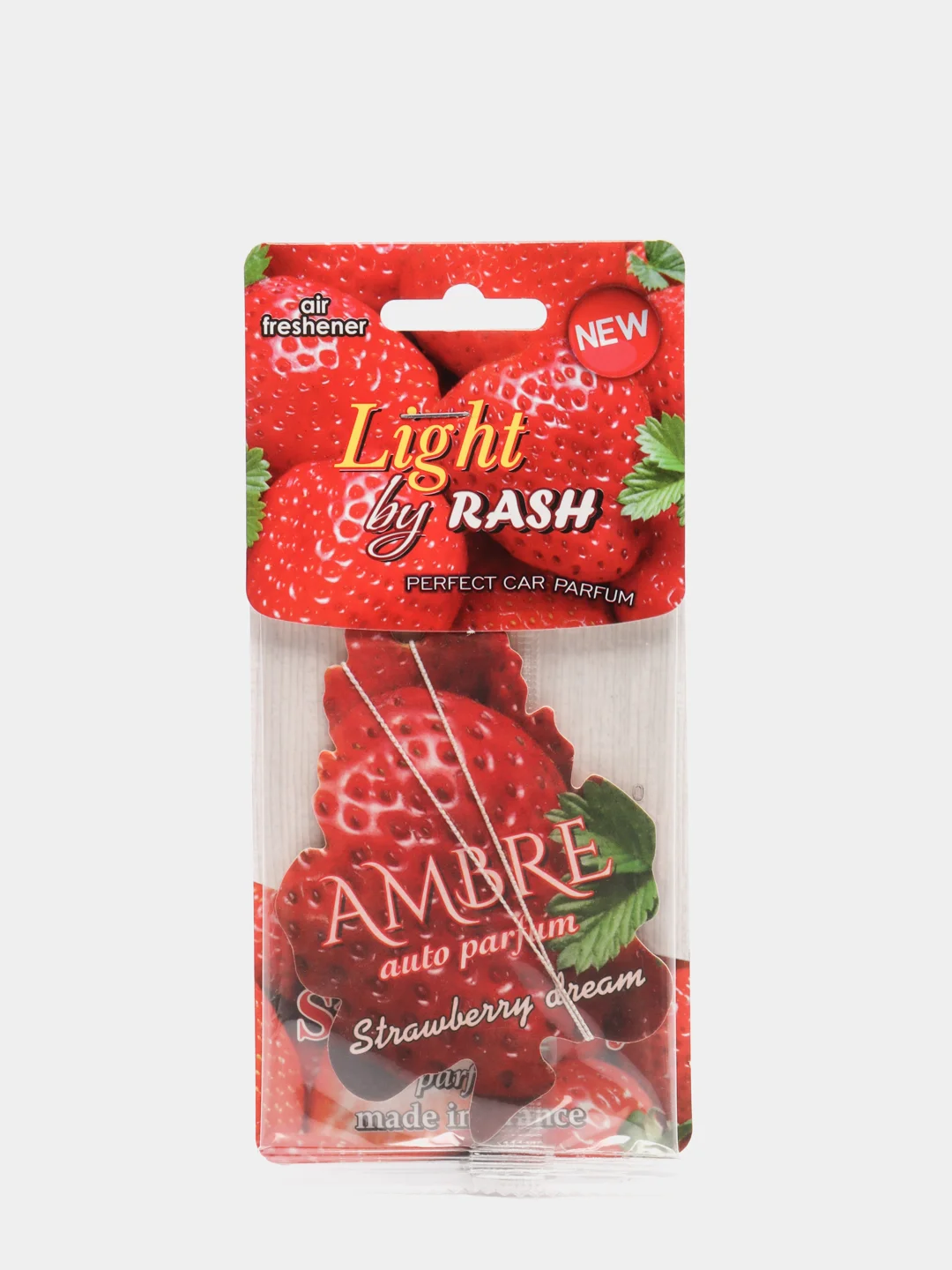 Ароматизатор воздуха для авто подвесной коллекция "Ambre" елочка