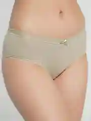 Оливковый женские хлопковые трусы слипы