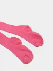 Розовый хлопковые колготки детские