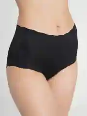 Черный бесшовные женские трусы брифы
