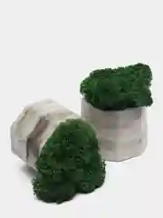 Кашпо, мрамор, 2 шт