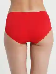 Красный женские бесшовные трусы слипы