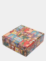 Подарочная коробка "Pop-art Клубничка", 28,5 х 9,5 х 29,5 см