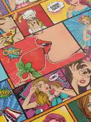 Красный подарочная коробка "Pop-art Клубничка", 28,5 х 9,5 х 29,5 см