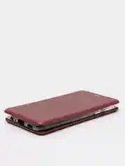 Бордовый чехол-книжка для Samsung A01 Core