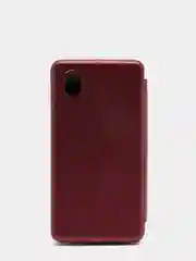 Бордовый чехол-книжка для Samsung A01 Core