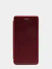 Бордовый чехол-книжка для Samsung A01 Core