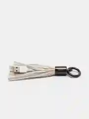 Белый кабель зарядки Брелок Remax Tassels Ring RC-053i