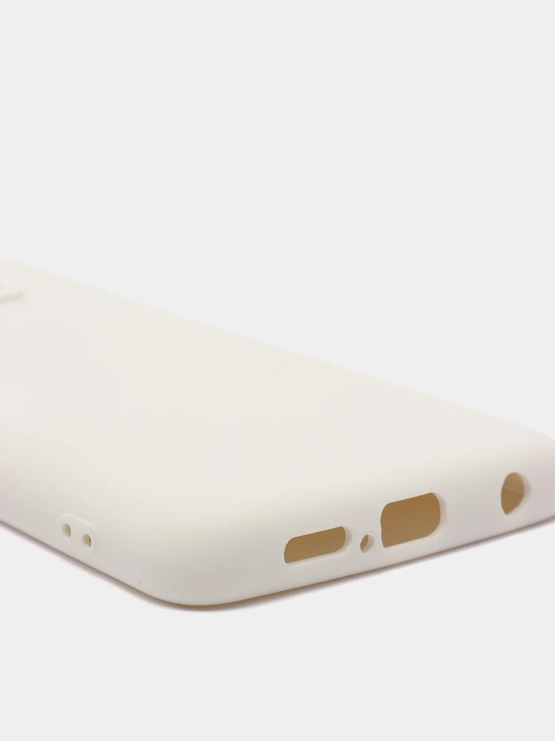 Бежевый чехол Xiaomi POCO X3 /POCO X3 PRO с защитой камеры и бархатом внутри