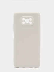 Чехол Xiaomi POCO X3 /POCO X3 PRO с защитой камеры и бархатом внутри