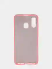 Розовый чехол блестящий Samsung A20, A30