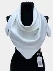 Молочный платок женский, хлопок, шелк, размер 90 х 90