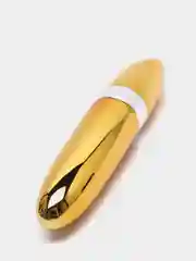 Золотой мини вибратор Помада g-spot для вагинальной и клиторальной стимуляции