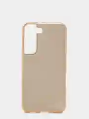 Золотой чехол блестящий для Samsung S22