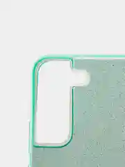 Бирюзовый чехол блестящий для Samsung S22
