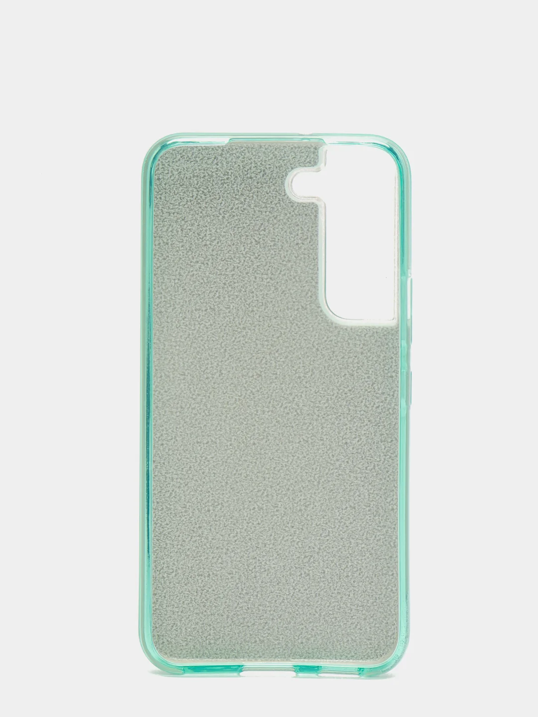 Бирюзовый чехол блестящий для Samsung S22