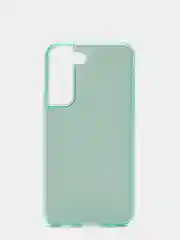 Бирюзовый чехол блестящий для Samsung S22
