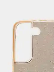 Золотой чехол блестящий для Samsung S22 PLUS, S22+