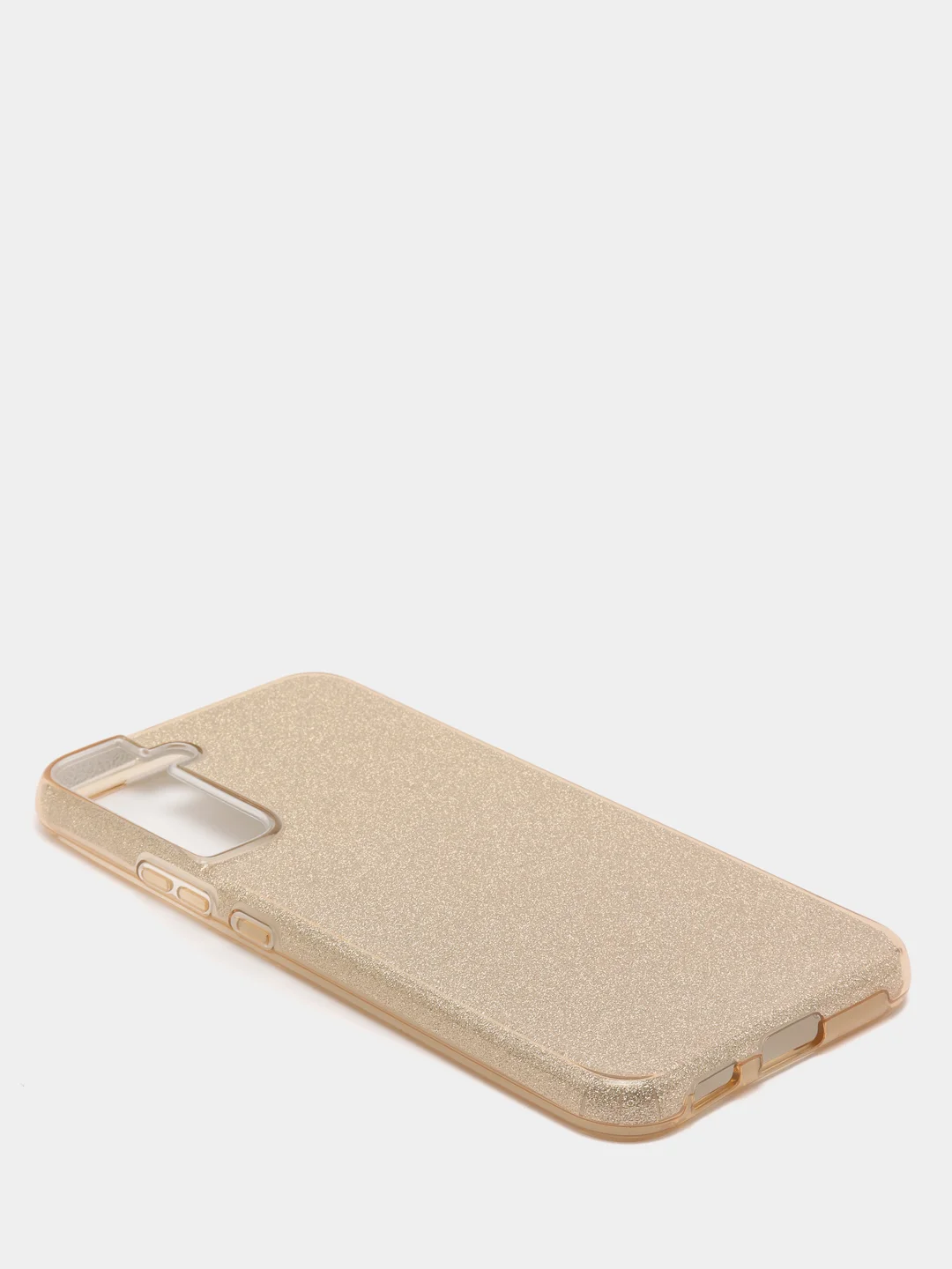 Золотой чехол блестящий для Samsung S22 PLUS, S22+