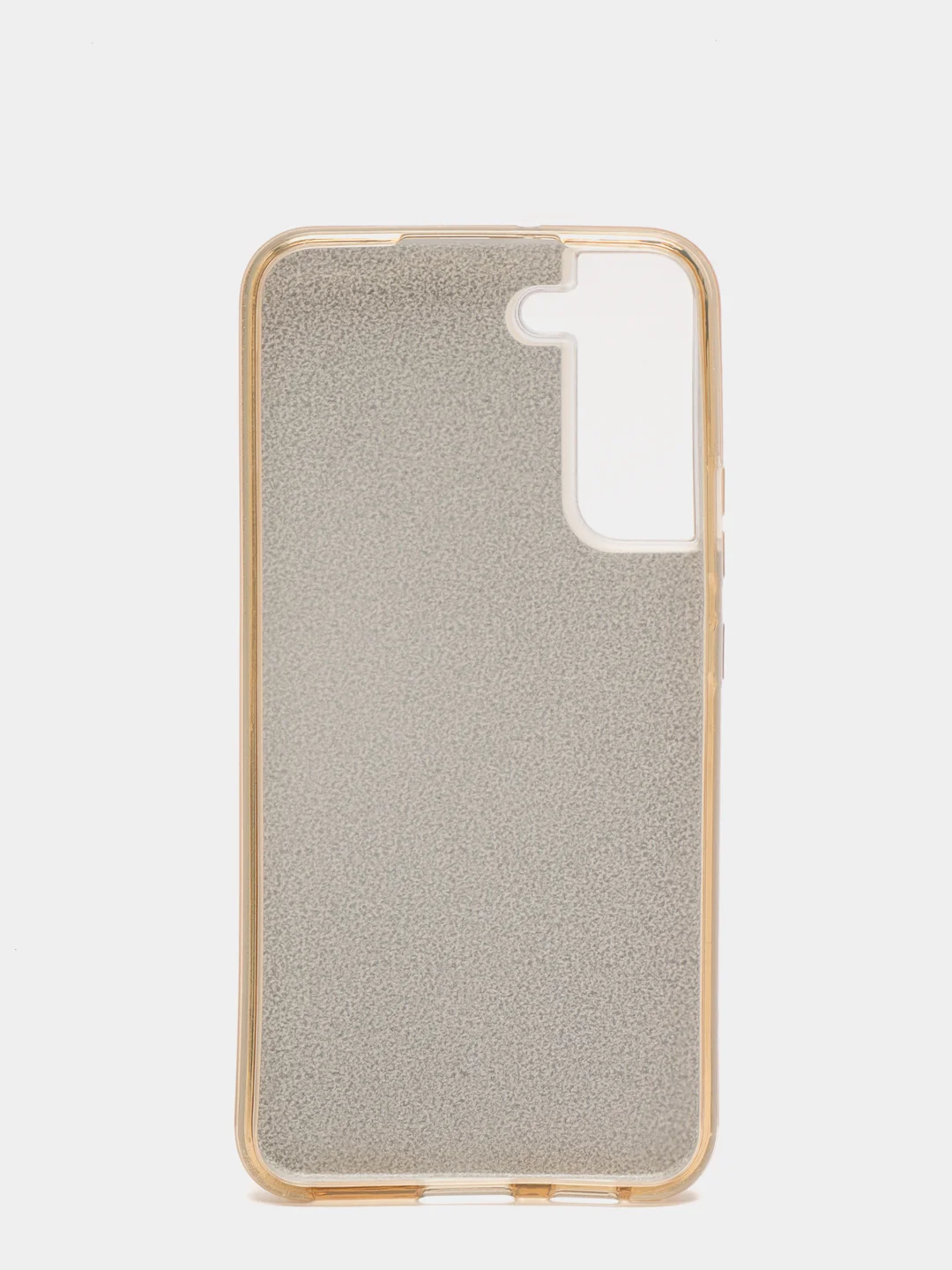 Золотой чехол блестящий для Samsung S22 PLUS, S22+