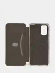 Серебряный чехол книжка Samsung S20 PLUS, S20+, S11