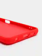 Красный чехол Xiaomi POCO X3 /POCO X3 PRO с защитой камеры и бархатом внутри