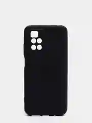 Черный чехол с защитой камеры и бархатом внутри для REDMI 10