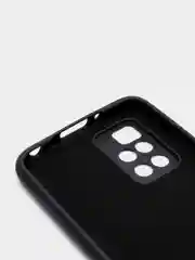 Черный чехол с защитой камеры и бархатом внутри для REDMI 10