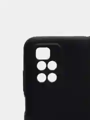 Черный чехол с защитой камеры и бархатом внутри для REDMI 10