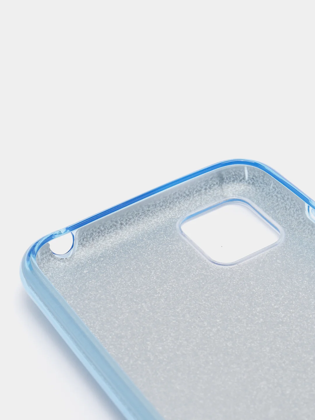 Голубой чехол блестящий HUAWEI HONOR 9S / Y5P