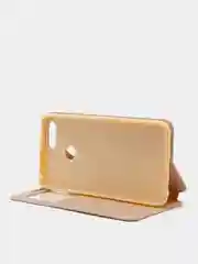 Бордовый чехол книжка Huawei Honor 7X