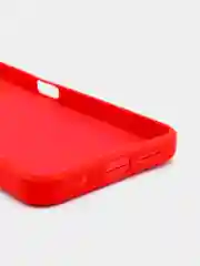 Красный чехол Xiaomi Redmi 10 с задвижкой для защиты камеры и бархатом внутри