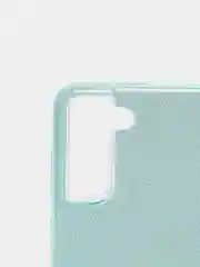 Бирюзовый чехол блестящий для SAMSUNG S21 FE
