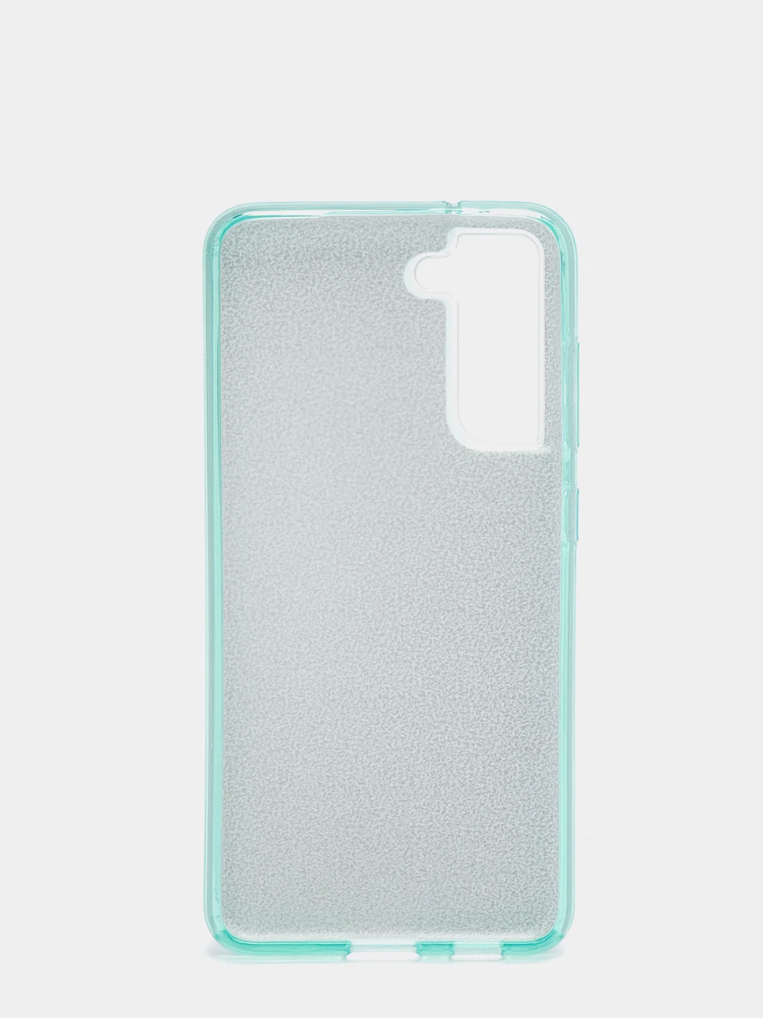 Бирюзовый чехол блестящий для SAMSUNG S21 FE