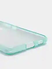 Бирюзовый чехол блестящий для SAMSUNG S21 FE