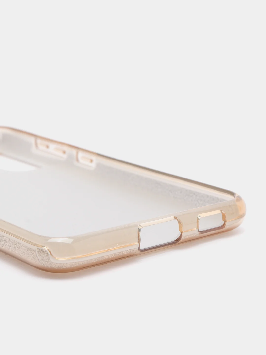 Золотой чехол блестящий для SAMSUNG S21 FE