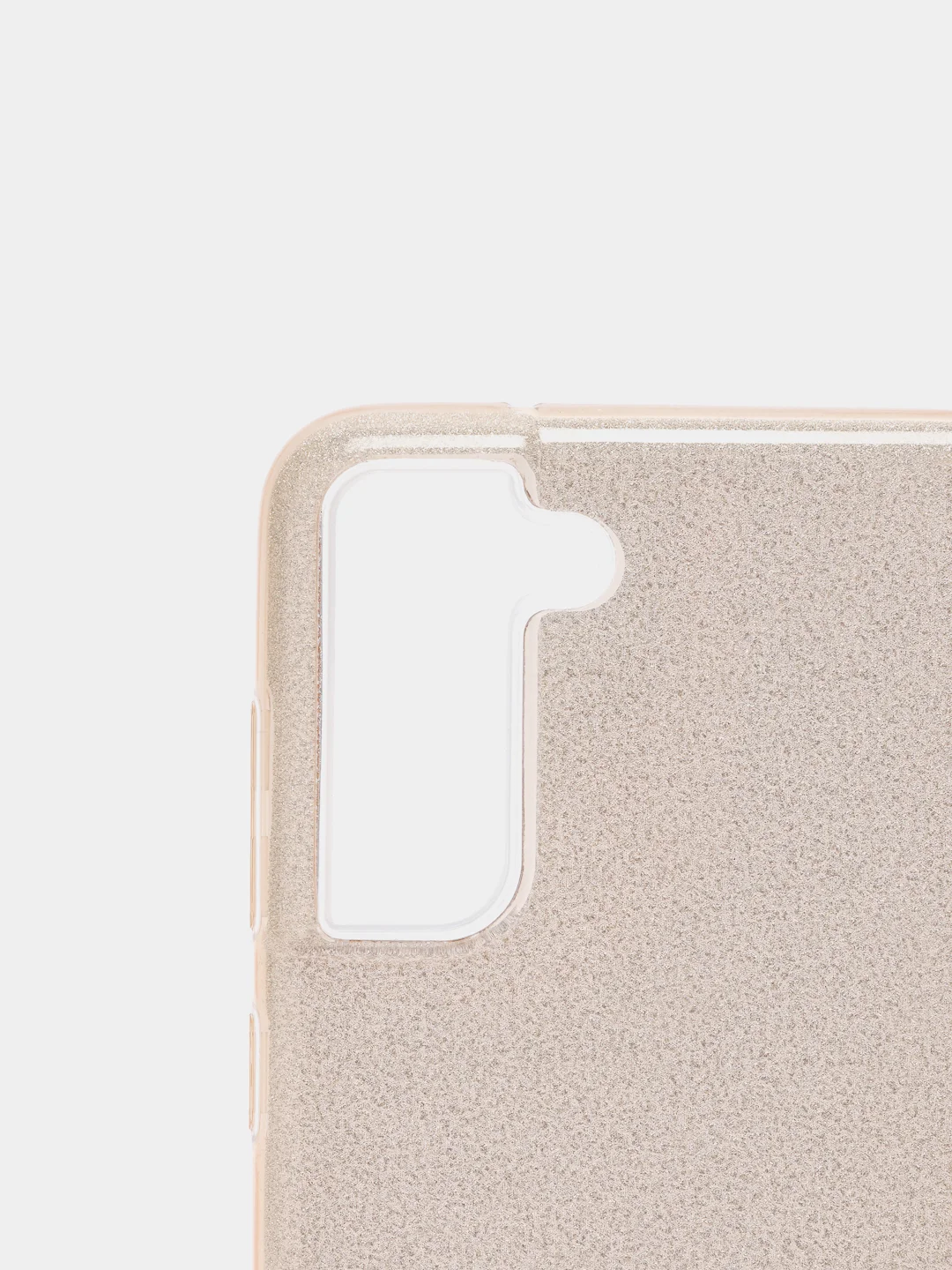Золотой чехол блестящий для SAMSUNG S21 FE