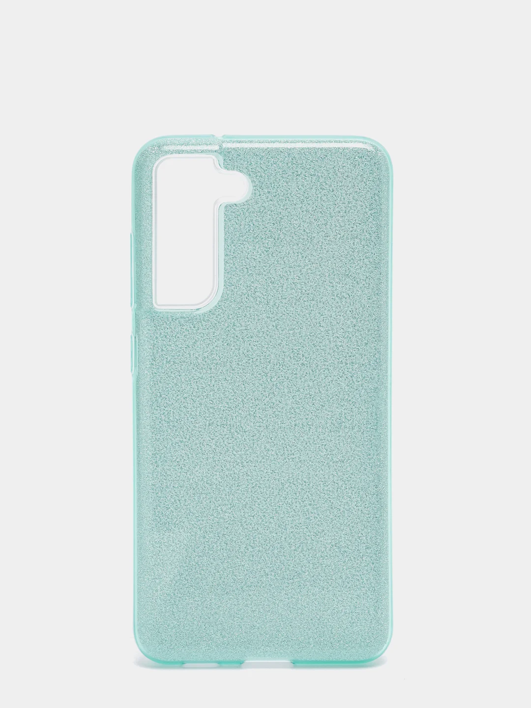 Бирюзовый чехол блестящий для SAMSUNG S21 FE