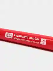 Красный маркер перманентный, 3 мм