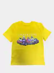 Футболка для мальчика, с рисунком, хлопок Brawl Stars (Бравл Старс), Among Us (Амонг Ас)